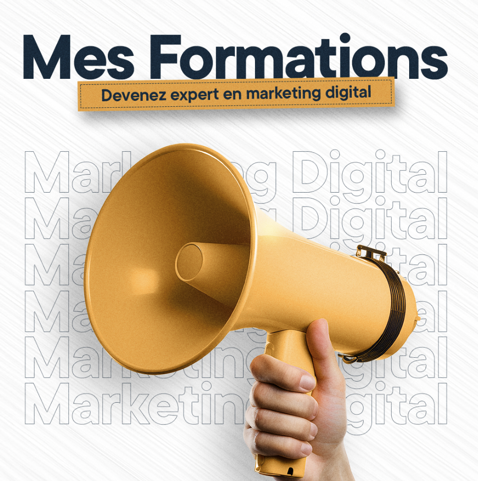 Mes formations en marketing digital