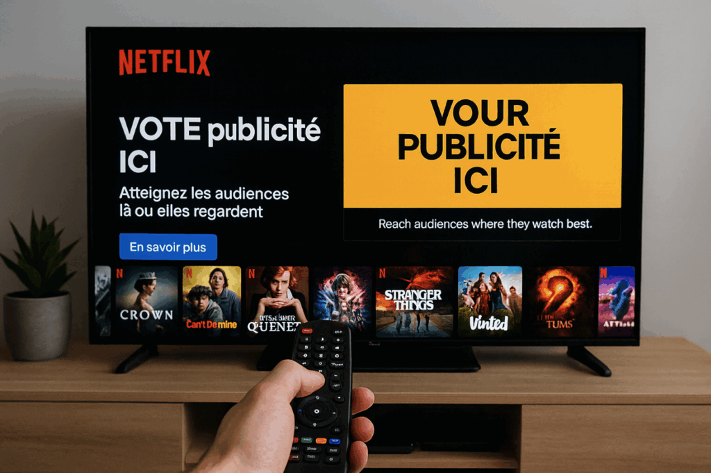 Publicité Netflix